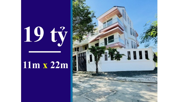 BÁN BIỆT THỰ GÓC 2 MẶT TIỀN KDC PHÚ XUÂN, HUYỆN NHÀ BÈ. DT: 229 M2 ( 11 X 22M )